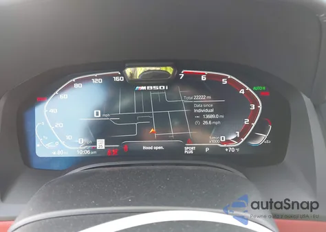 2024 BMW M850I xDrive z USA, uszkodzony, nr VIN WBAFY4C03RCR19019